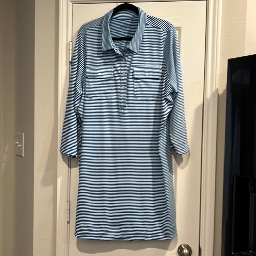 Vineyard Vines 2X button-down Dress